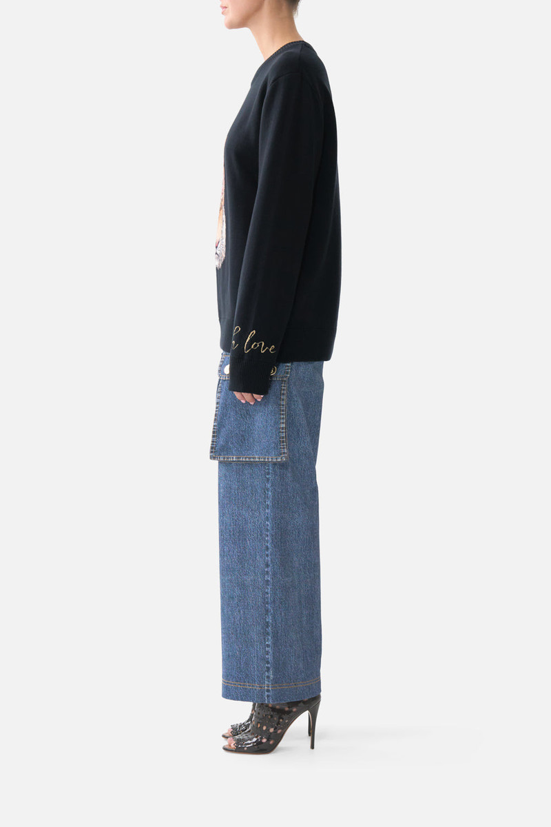 RELAXED CREW NECK JUMPER FIESTA, SIESTA, REPEAT 4