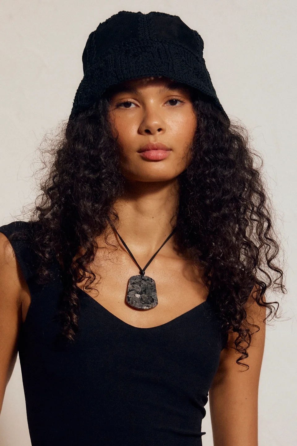 Lena Semiprecious Stone Necklace - 1