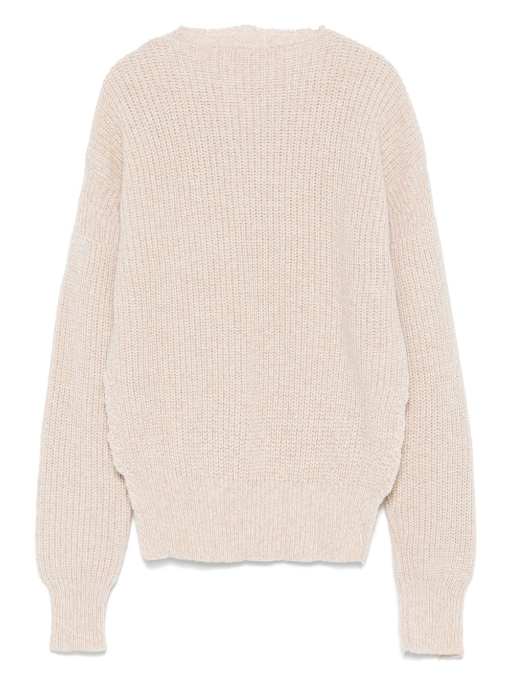 logo-embroidered sweater - 2