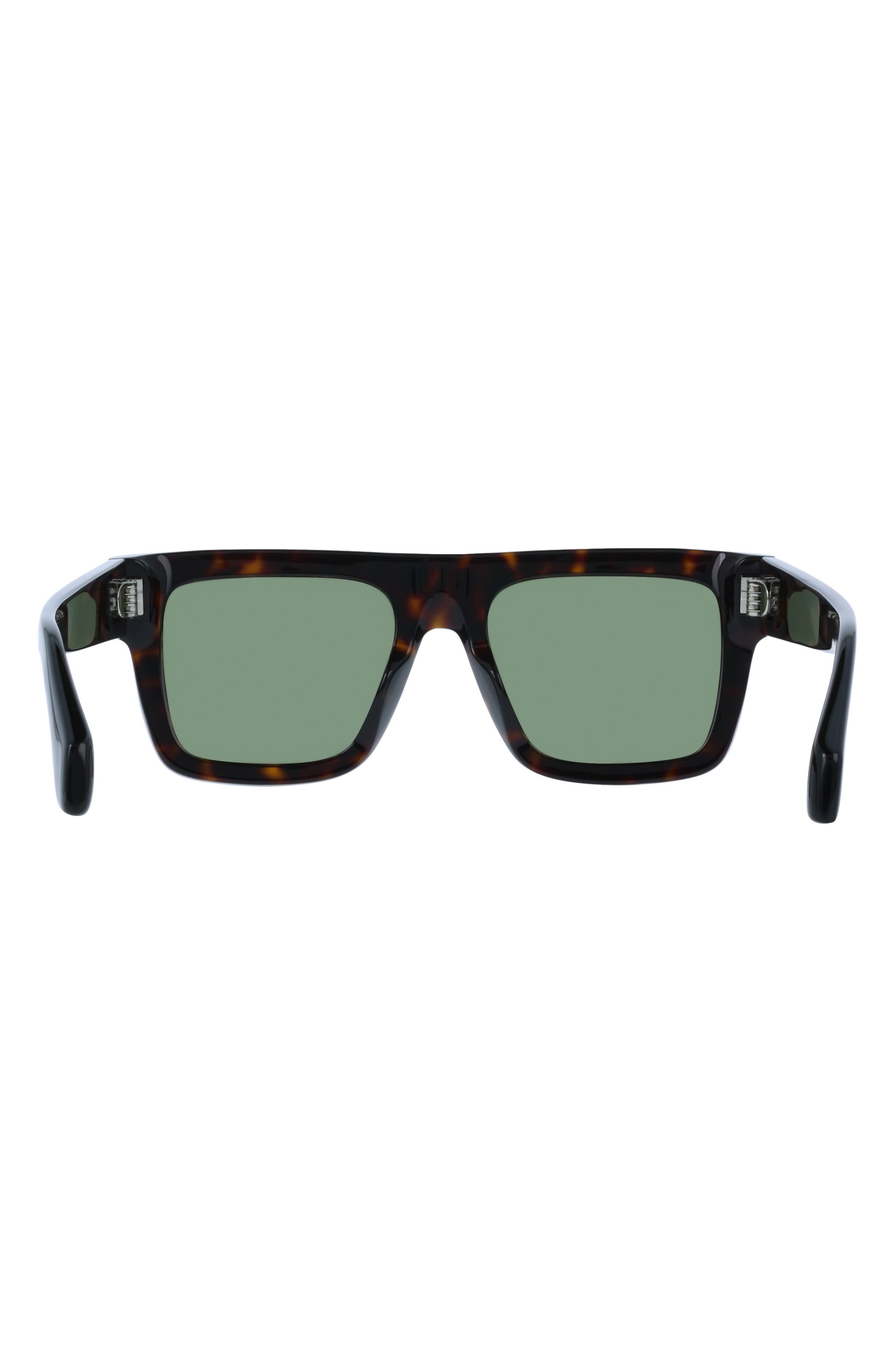 FERRAGAMO 53mm Square Sunglasses in Dark Tortoise at Nordstrom - 5