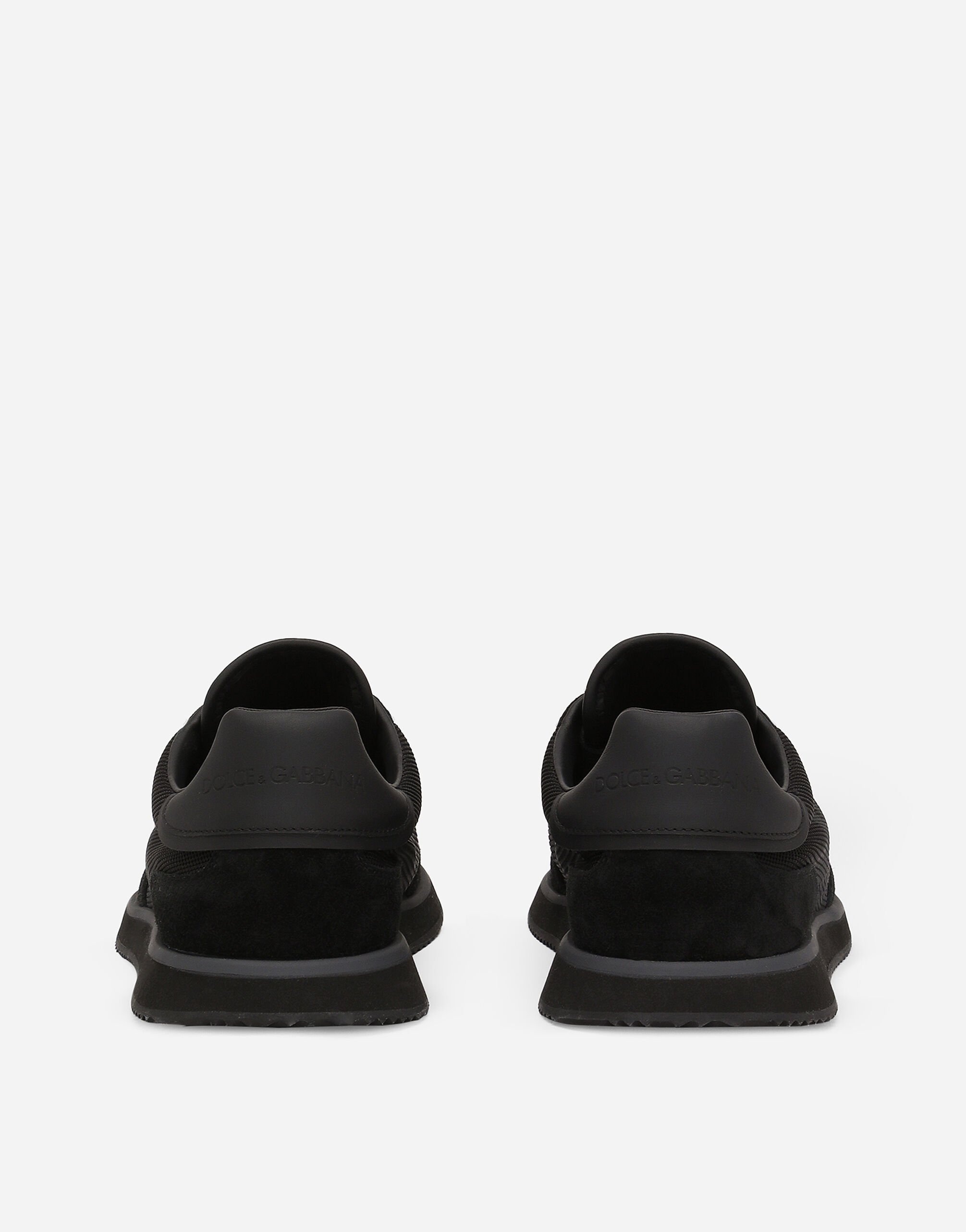 Mixed-material DG CUSHION sneakers - 3