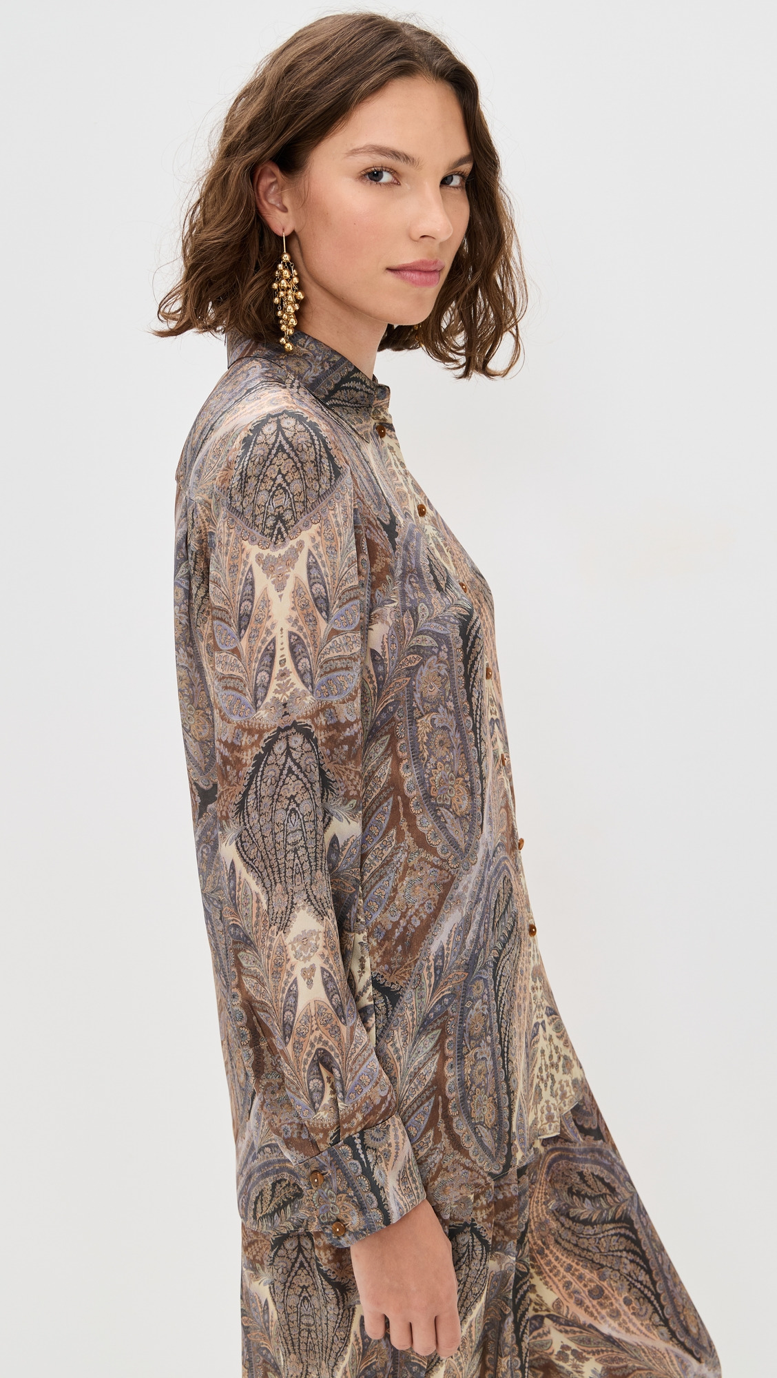 Hypnotic Satin Shirt - 3