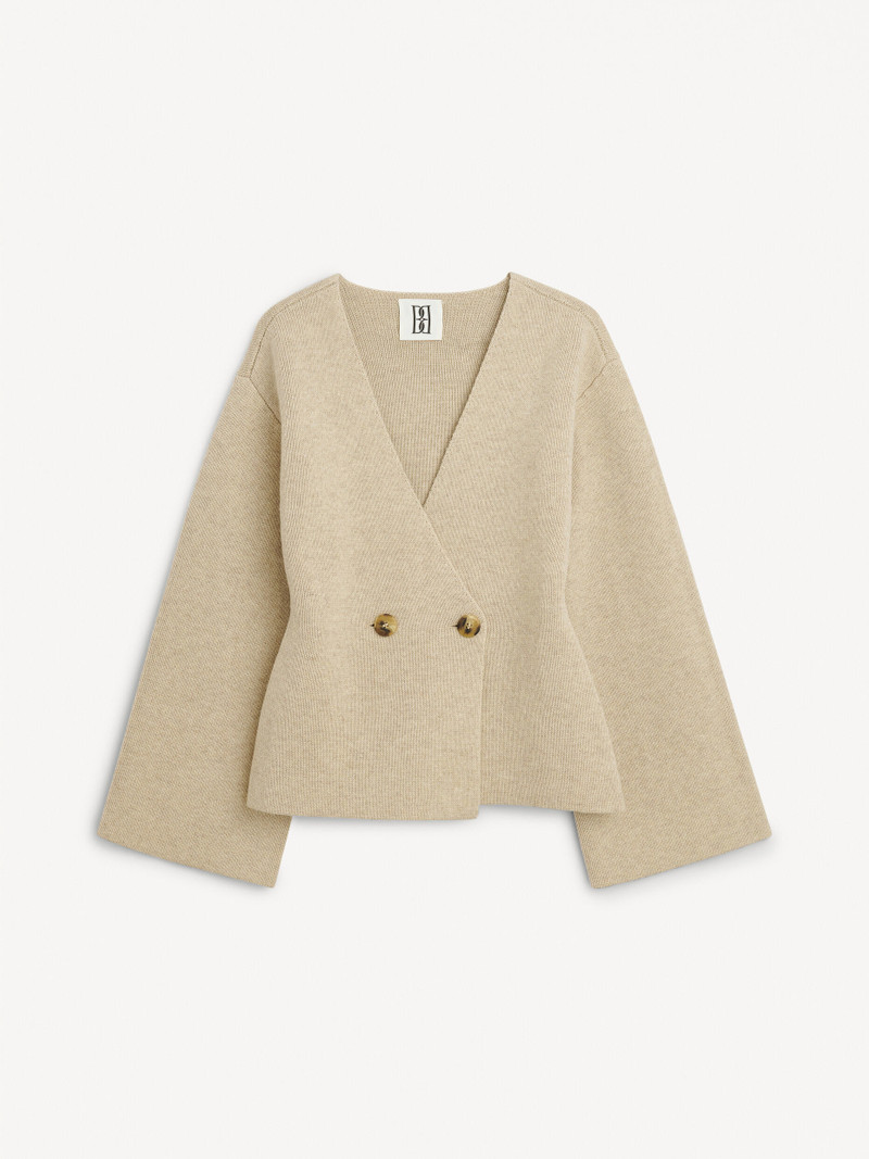 BY MALENE BIRGER Tinley wool cardigan outlook