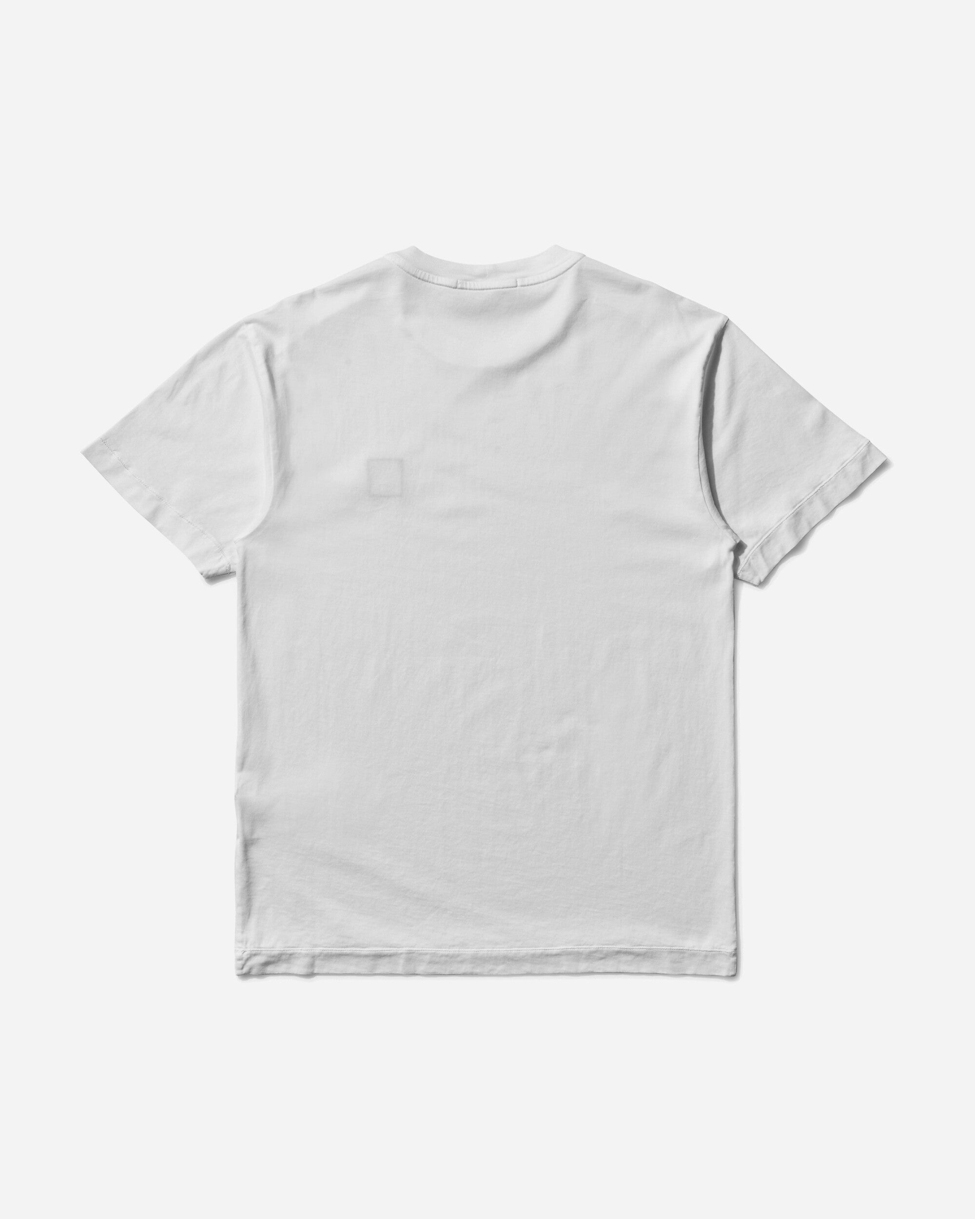Men's Garment Dyed Logo T-Shirt White - 2