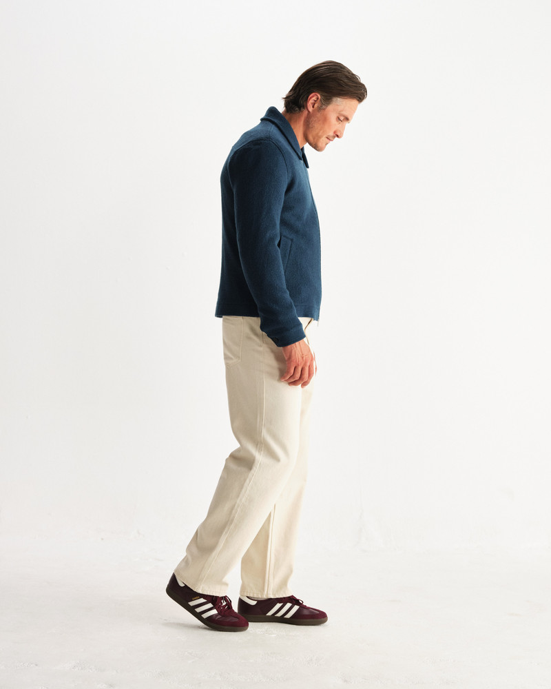Eldon - Teal Boiled Wool Jacket 5