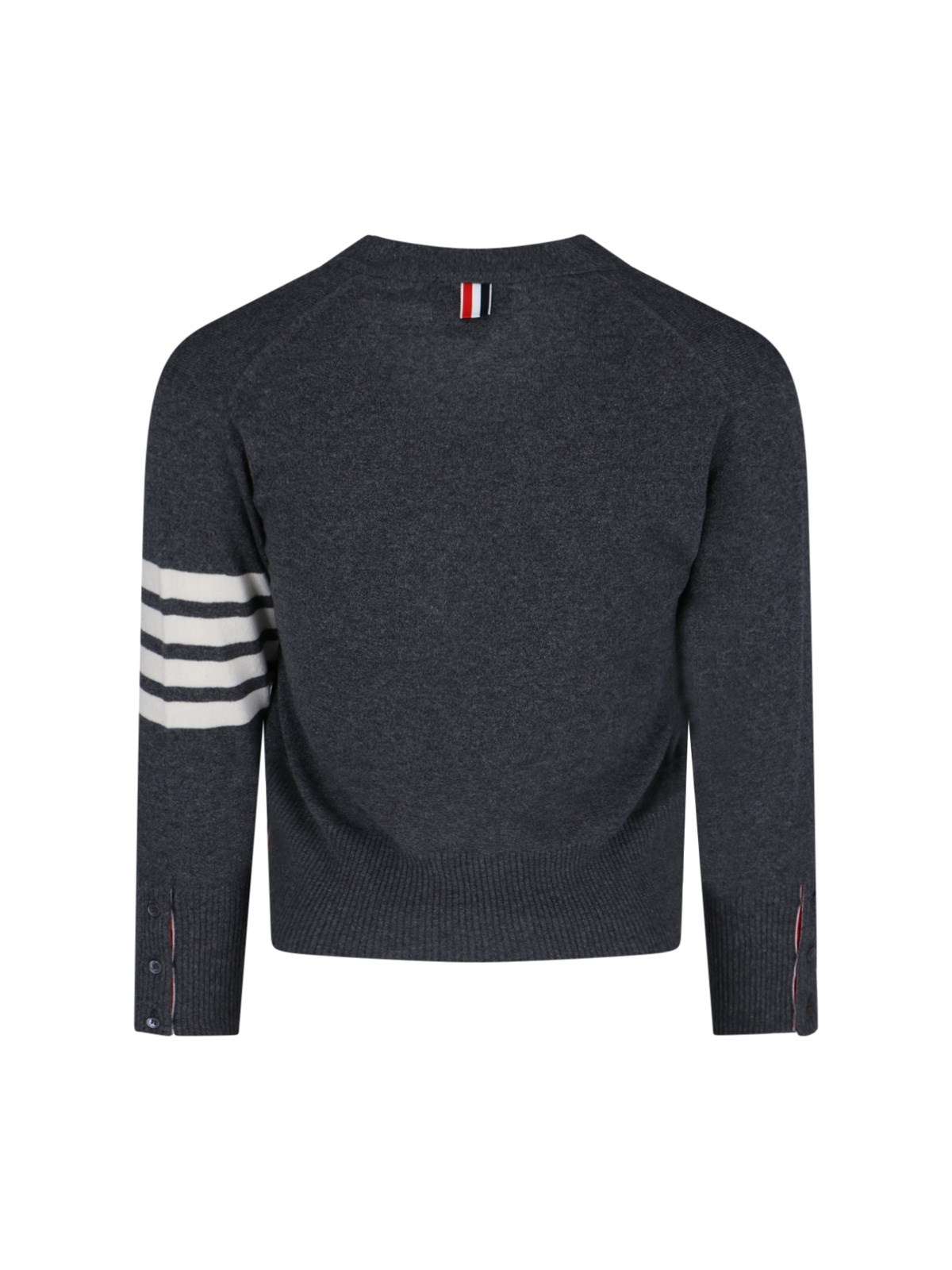 'LOOPBACK 4-BAR' CARDIGAN - 2