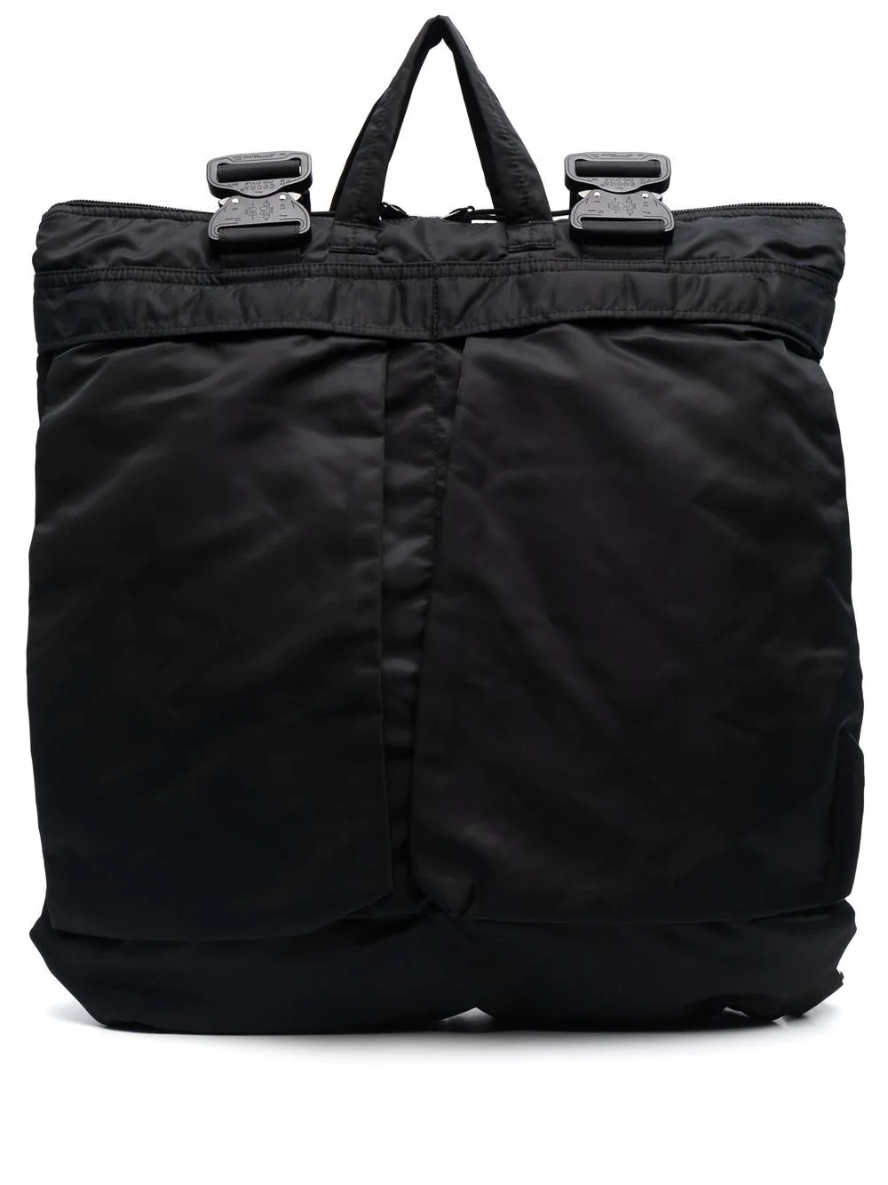 buckle-fastening oversized backpack - 1