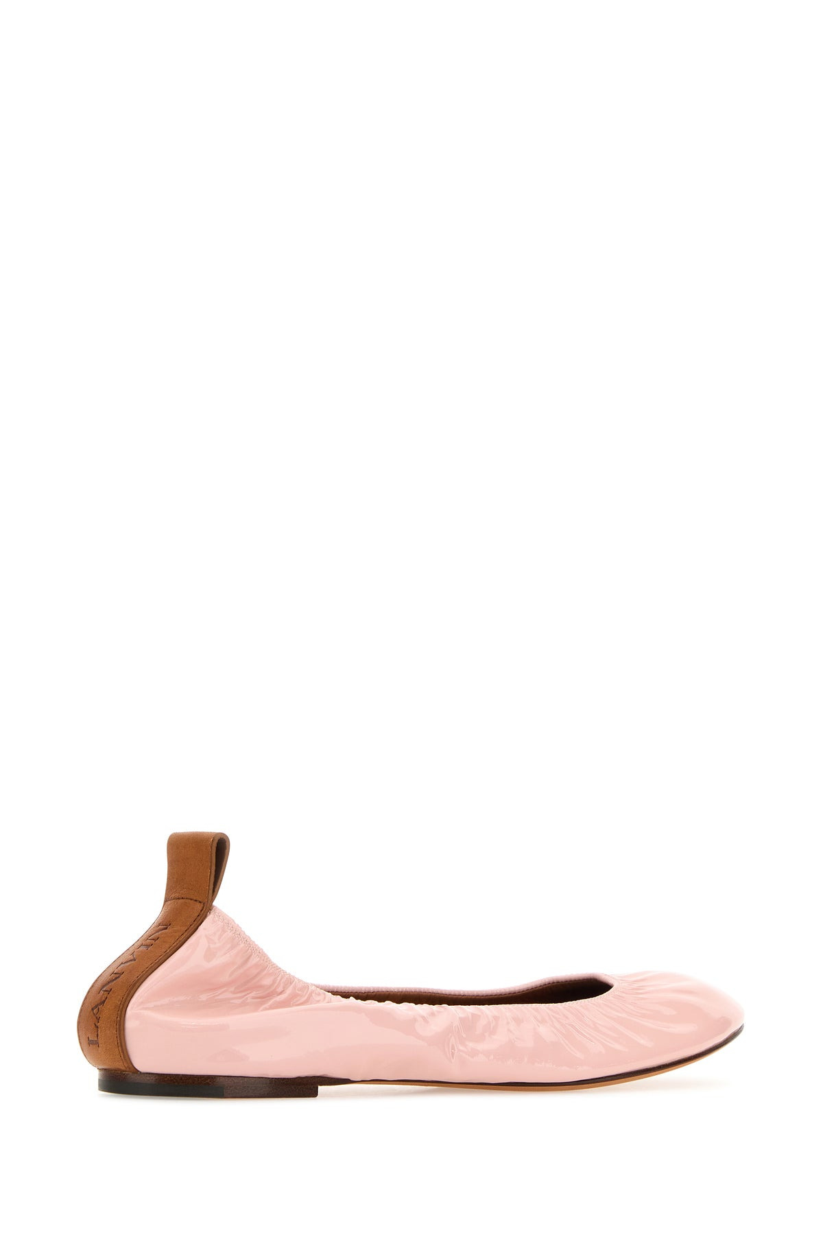 Pink leather ballerinas - 3