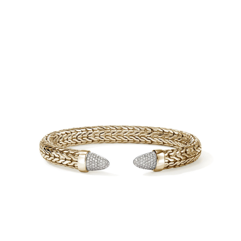 Spear 50 Flex Cuff, Gold, Diamonds 1