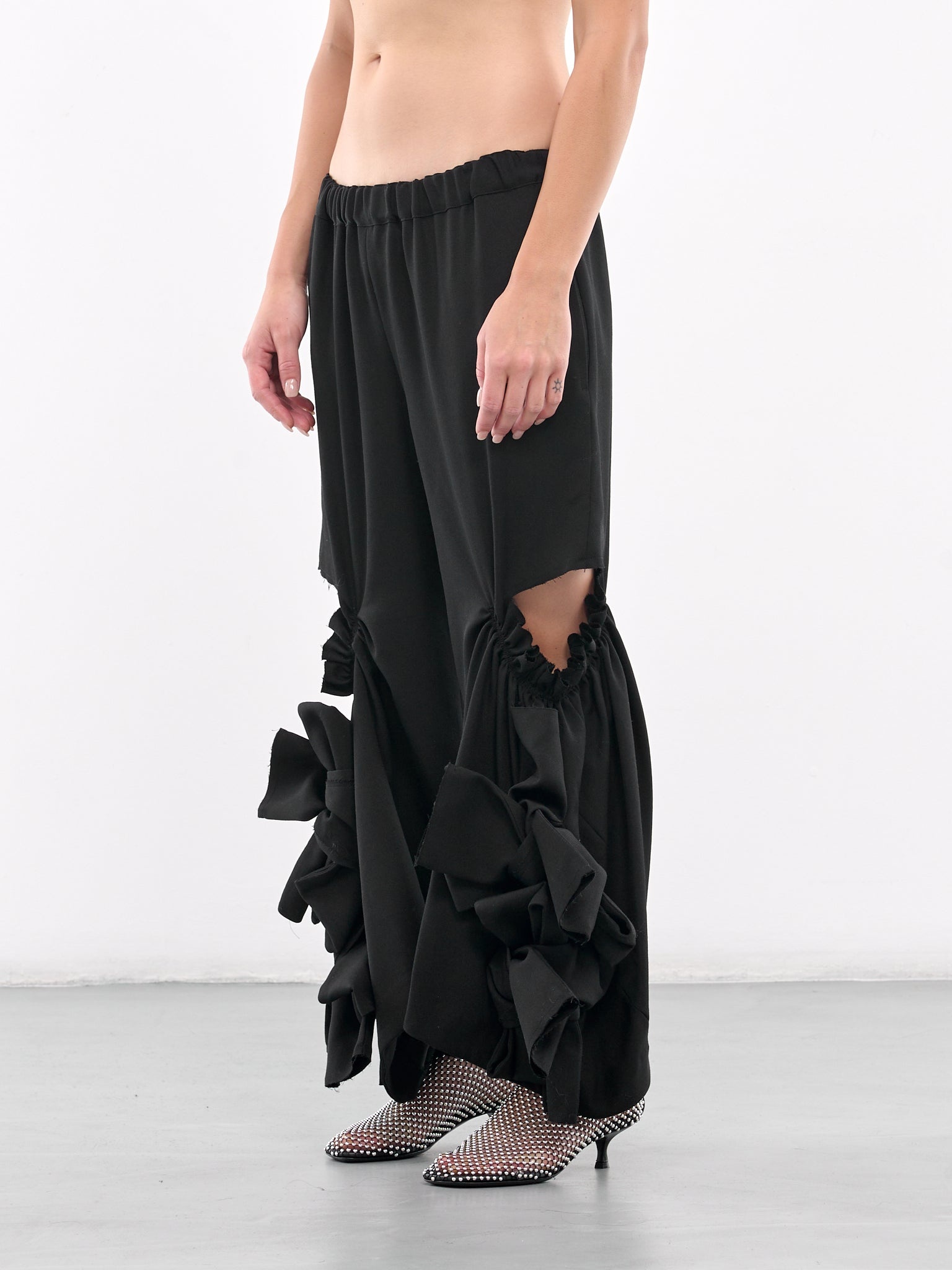 Deconstructed Draping Trousers - 2