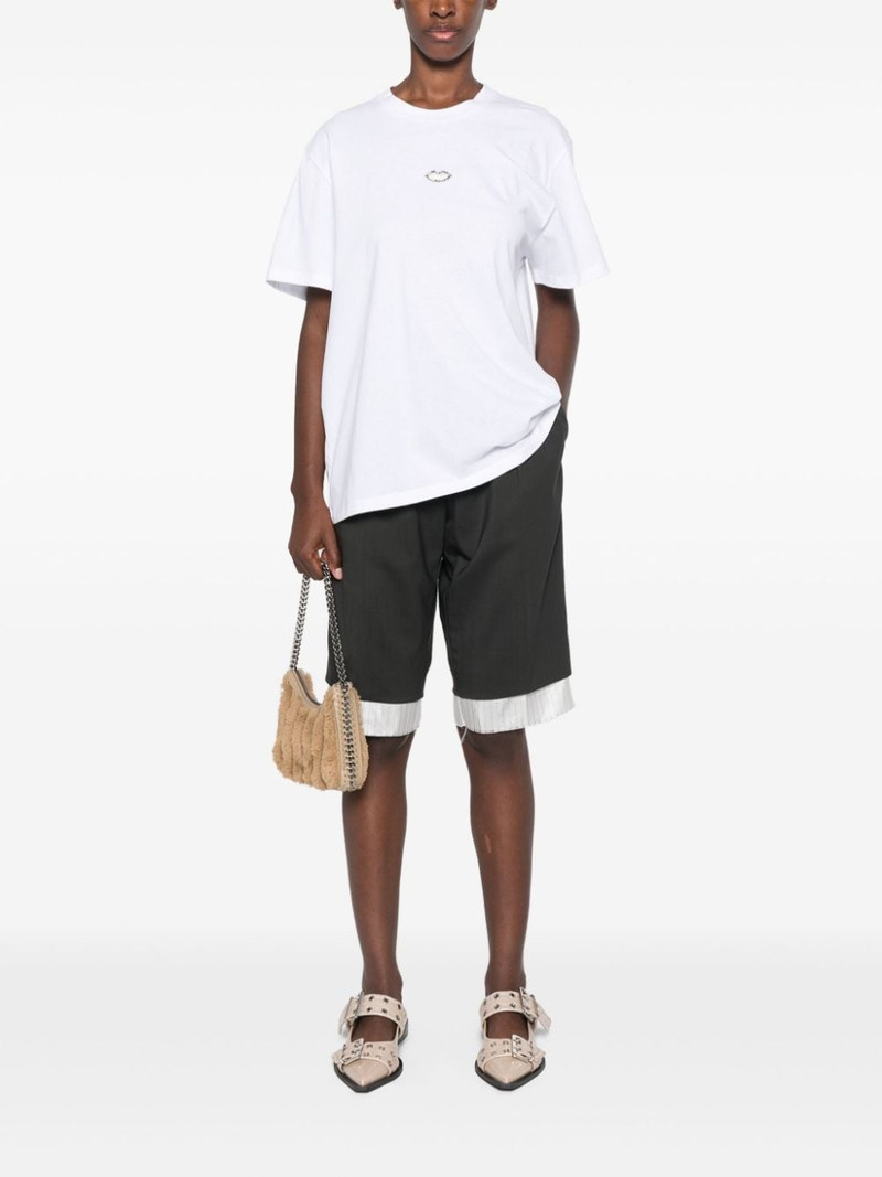 Stella McCartney crystal lips T-shirt outlook