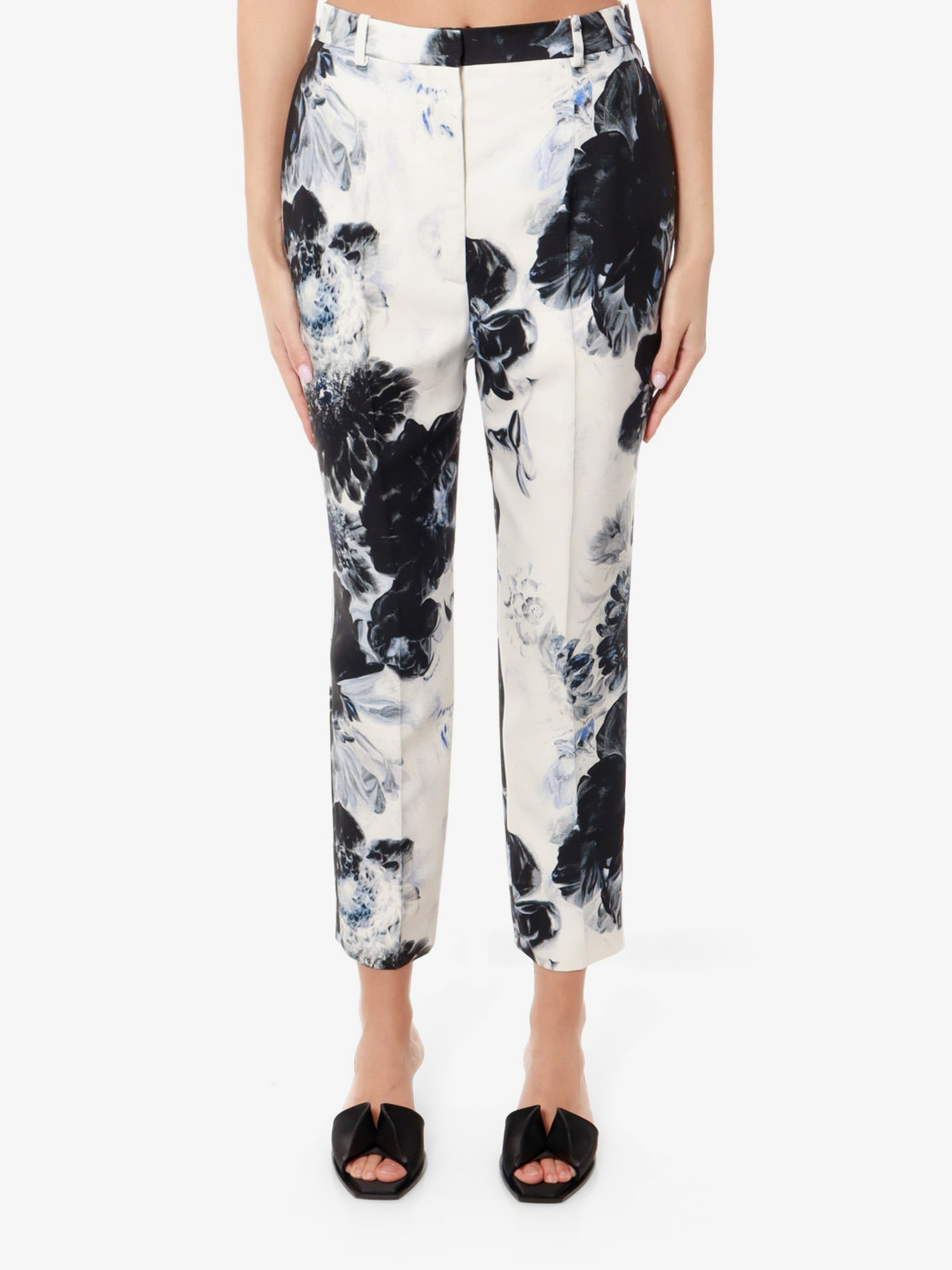 Viscose Trouser With Floral Print - 3