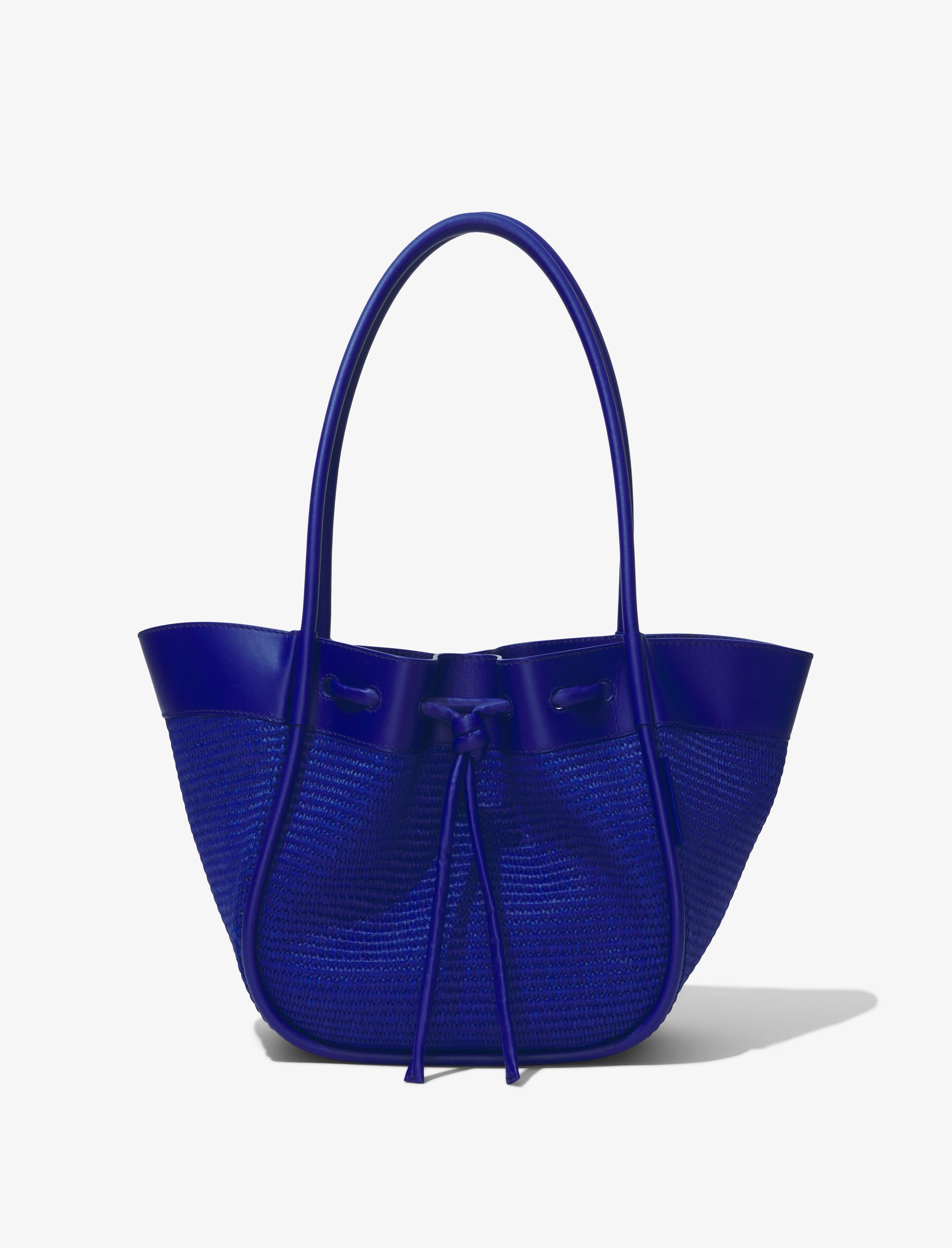 Raffia Ruched Tote - 4