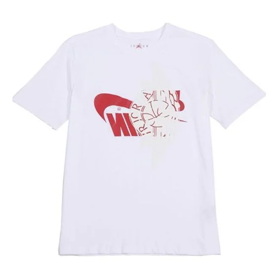 Air Jordan Futura Wings Logo Short Sleeve White AO0602-100 - 1