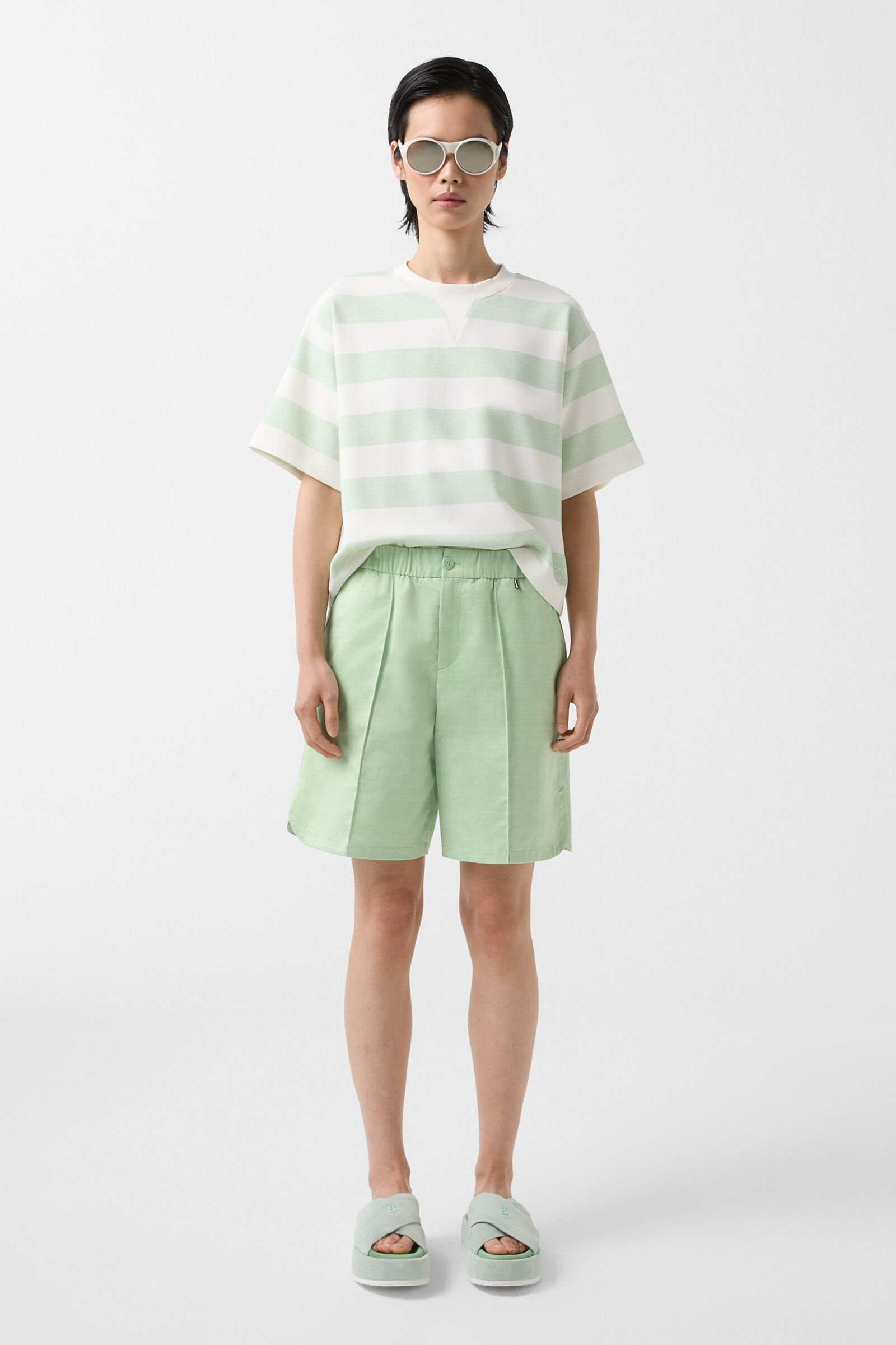 Olana shorts in Light green - 4