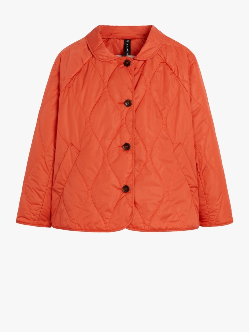 JESSIE ORANGE QUILTED NYLON JACKET | LMJ-012 - 1