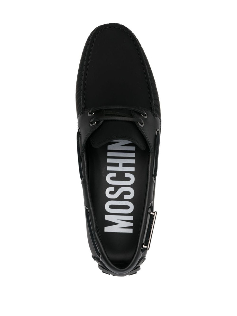 logo-plaque boat shoes 4