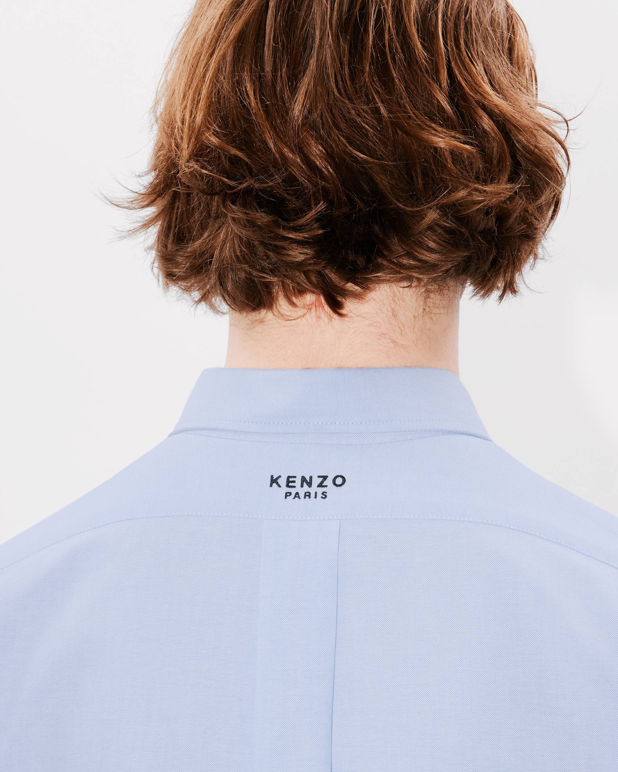'Boke Flower' embroidered casual shirt - 7