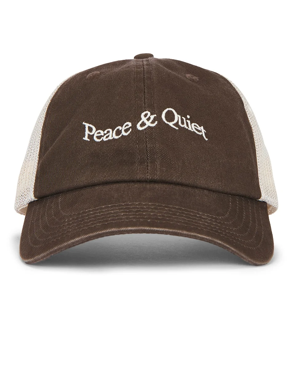 Wordmark Trucker Dad Hat - 1