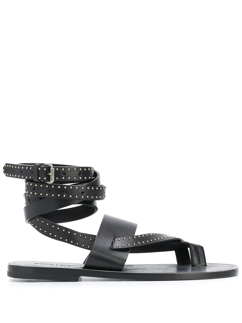 studded strappy sandals - 1