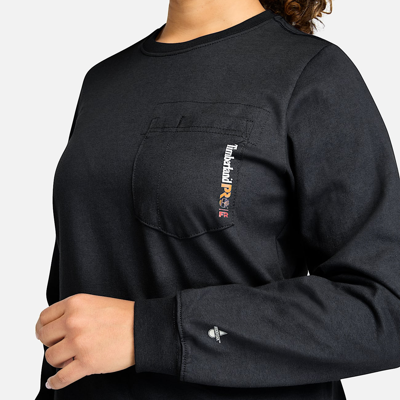 Women's Timberland PRO® Cotton Core Flame-Resistant Long-Sleeve T-Shirt - 4
