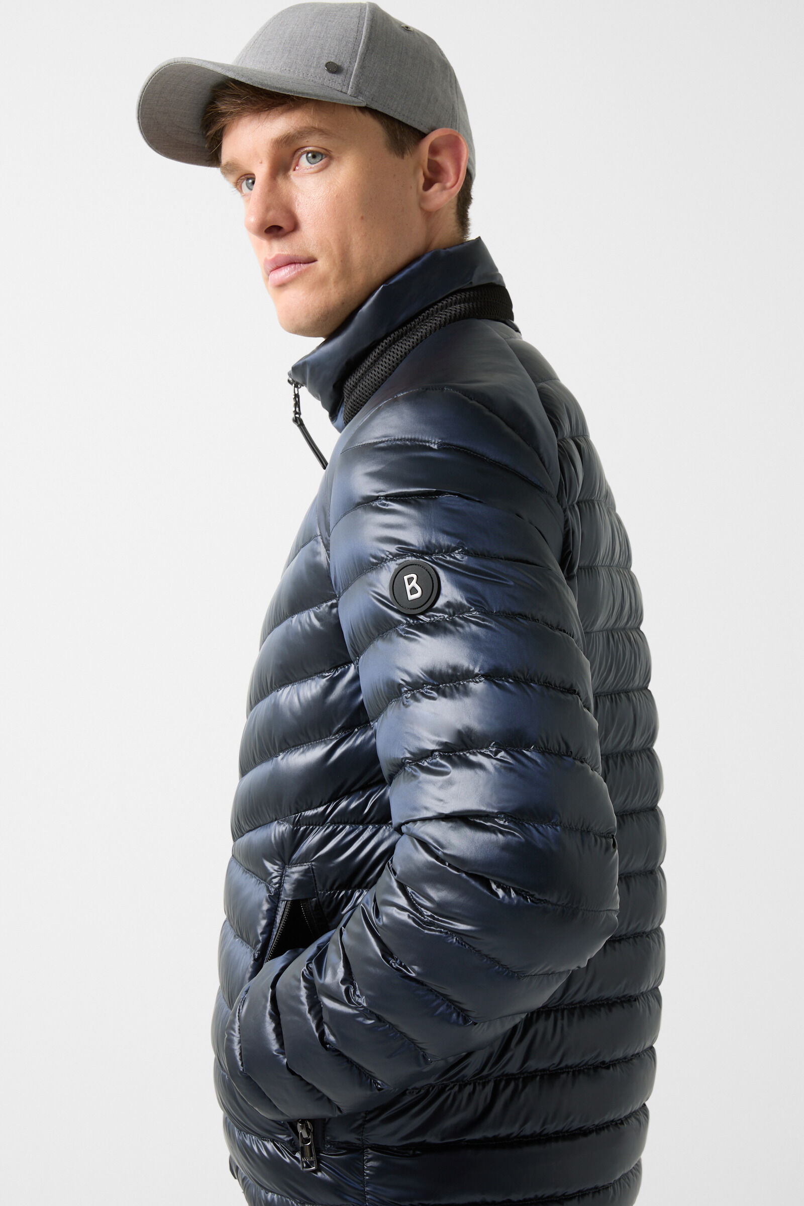 Liman Lightweight down jacket in Dark blue - 6