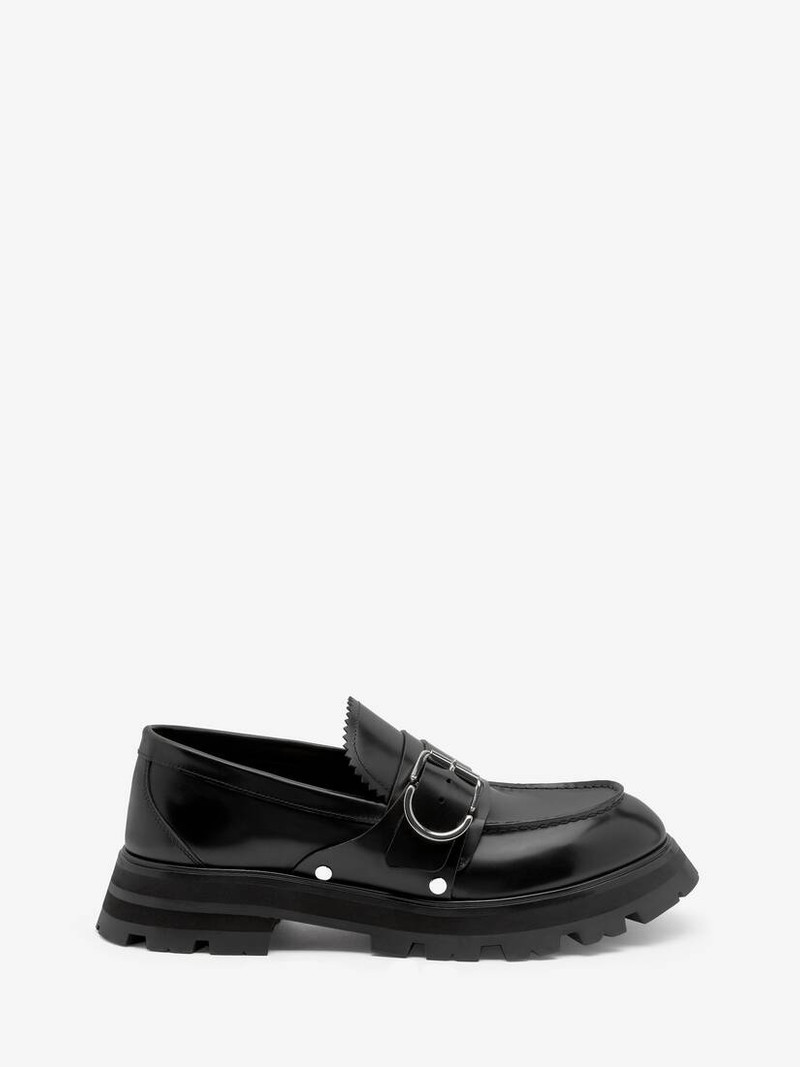 Men's Wander Loafer in Black/silver 1