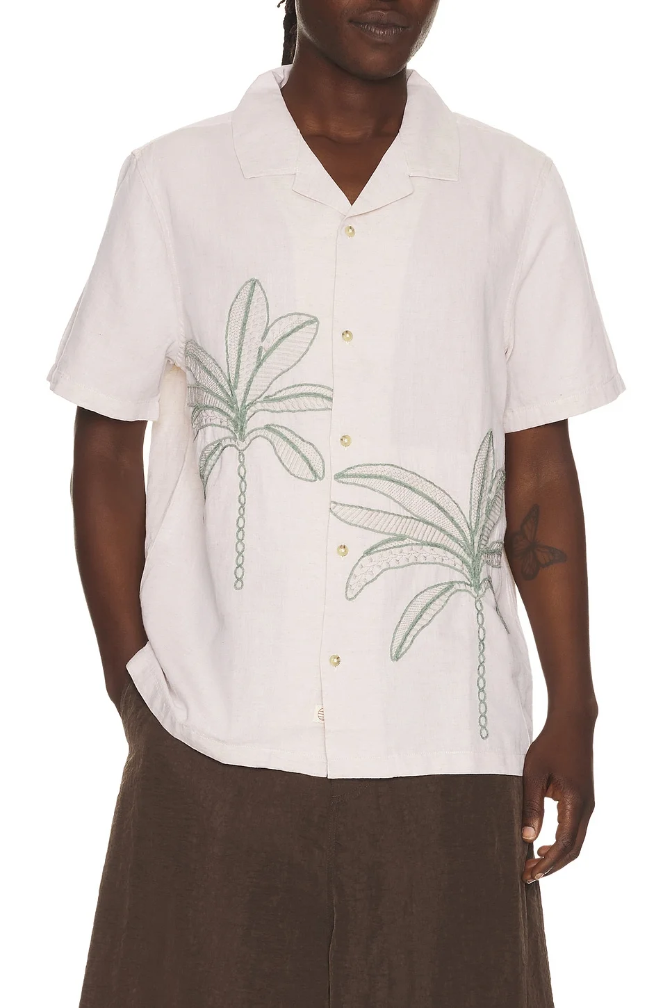 Embroidered Resort Shirt - 1