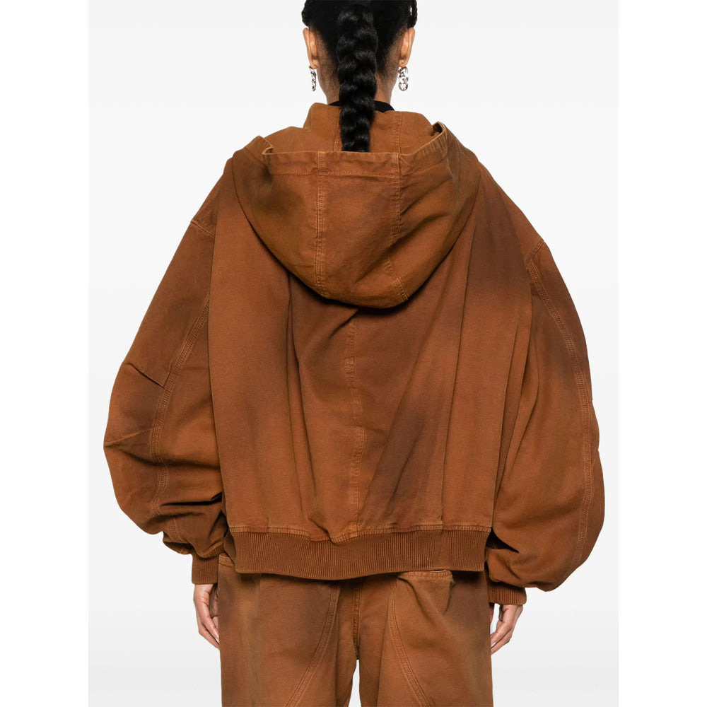 The Attico Brown Jackets - Oversized Jackets Women - 2
