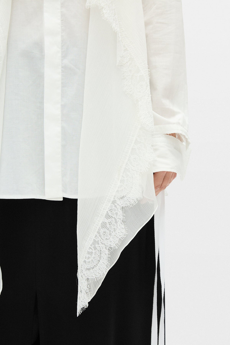 Sini Shirt with Silk Crepon Drap 7