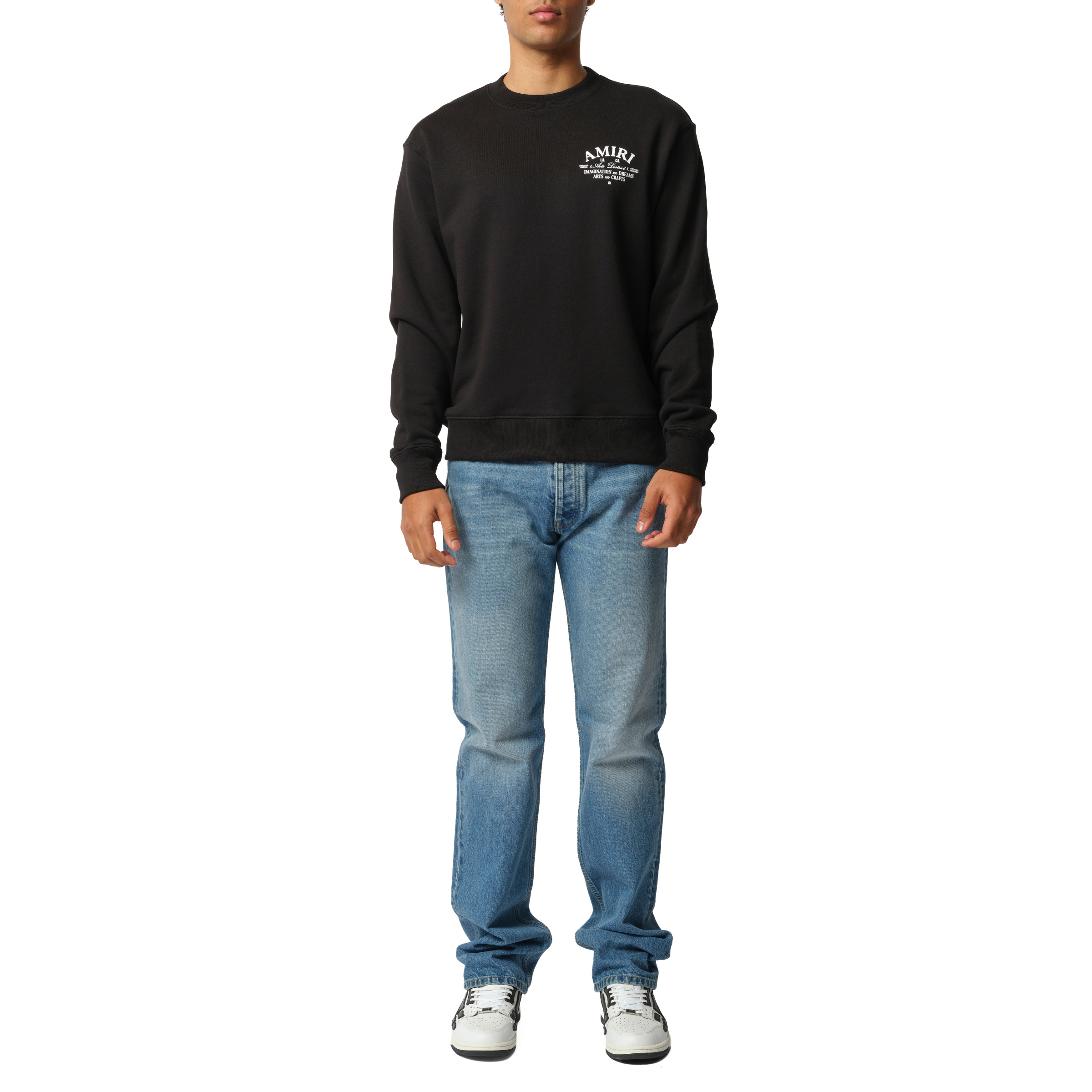 Amiri Arts District Sweatshirt in Black - 4