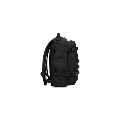 BALENCIAGA Men's Army Space Small Backpack in Black outlook
