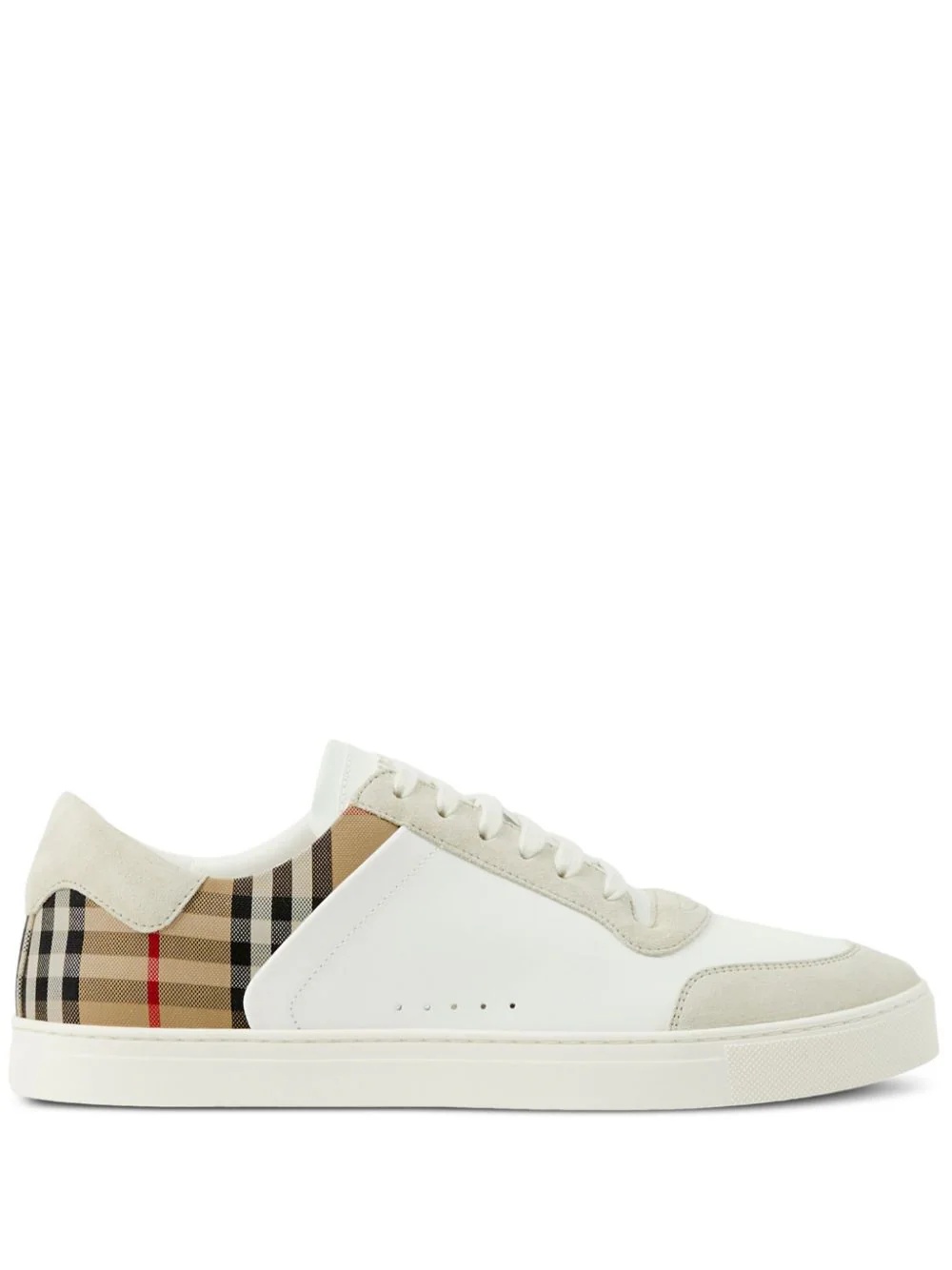 BURBERRY Men Vintage Check Panelled Sneakers - 1