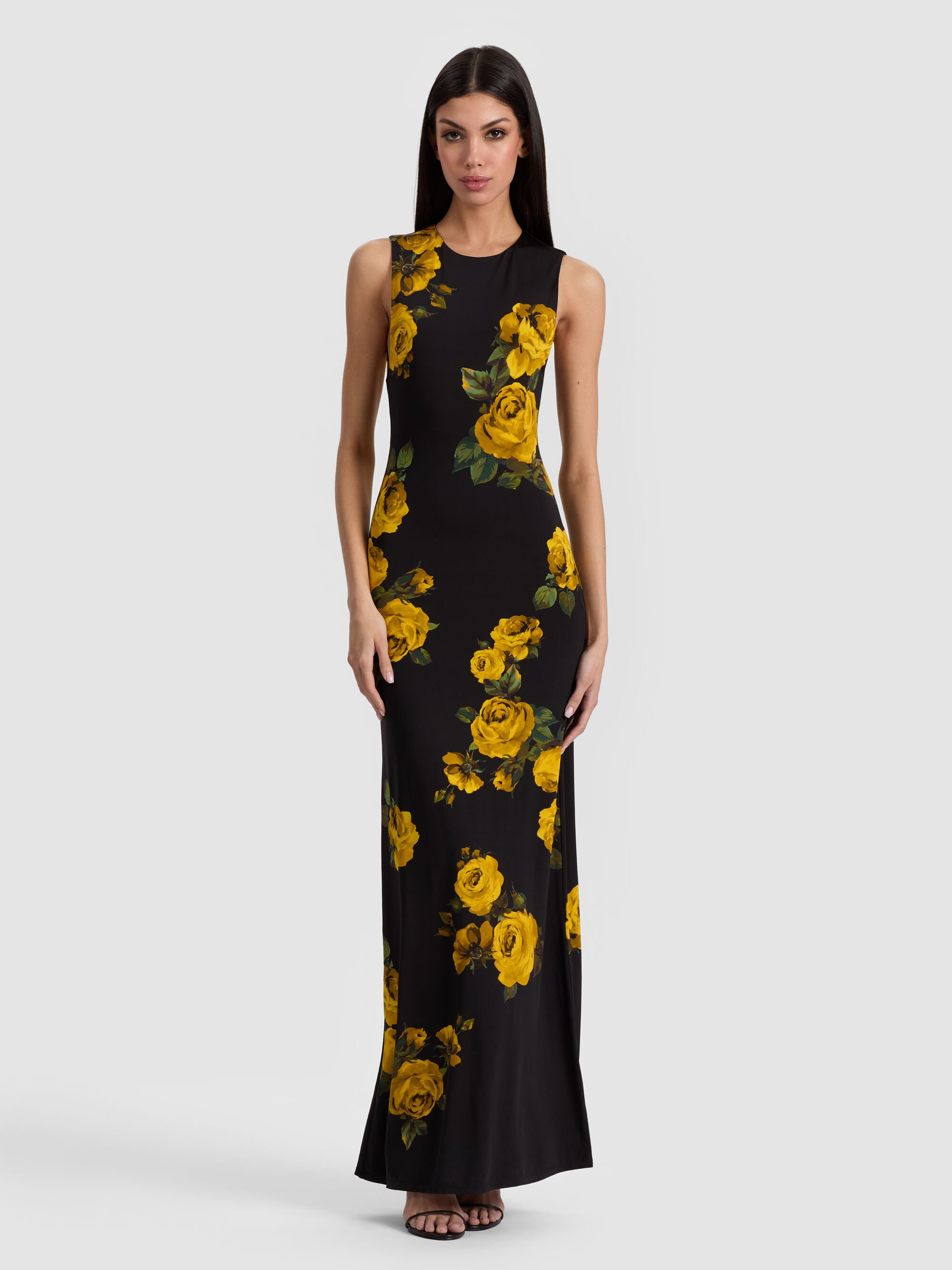 DELORA OPEN BACK MAXI DRESS - 2