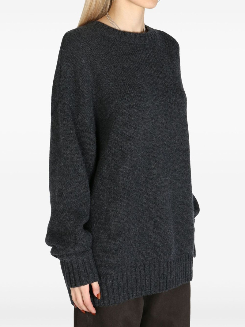 extreme cashmere ribbed-knit sweater outlook