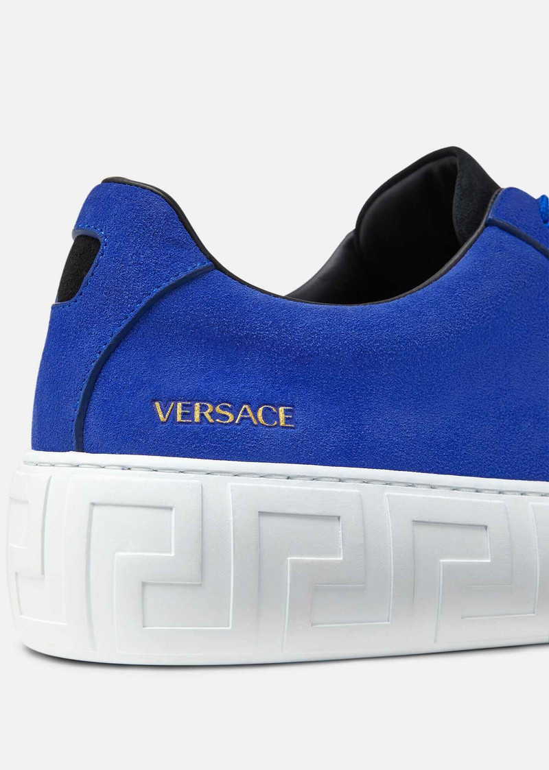 Greca Suede Sneakers 4