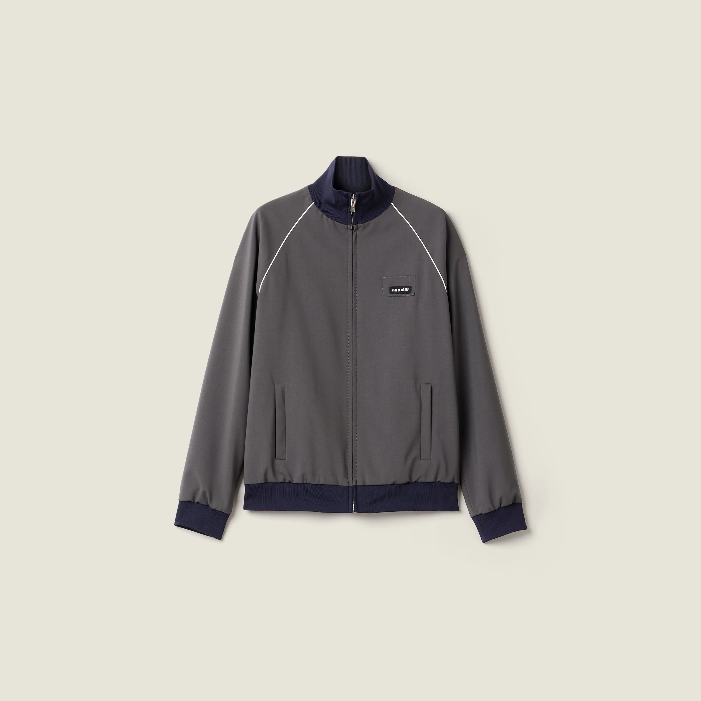 Wool blouson jacket - 1