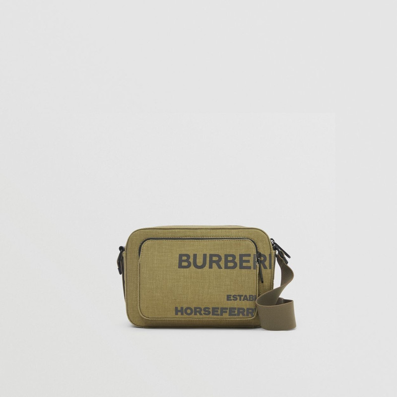 Horseferry Print Nylon Crossbody Bag 1