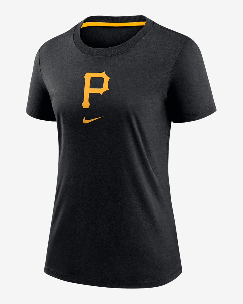 Pittsburgh Pirates Authentic Collection Early Work Women's Nike MLB T-Shirt 1