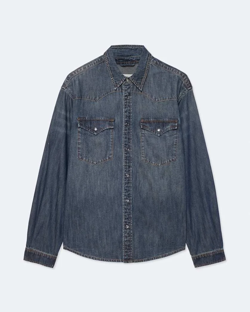 WESTERN DENIM SHIRT - 1