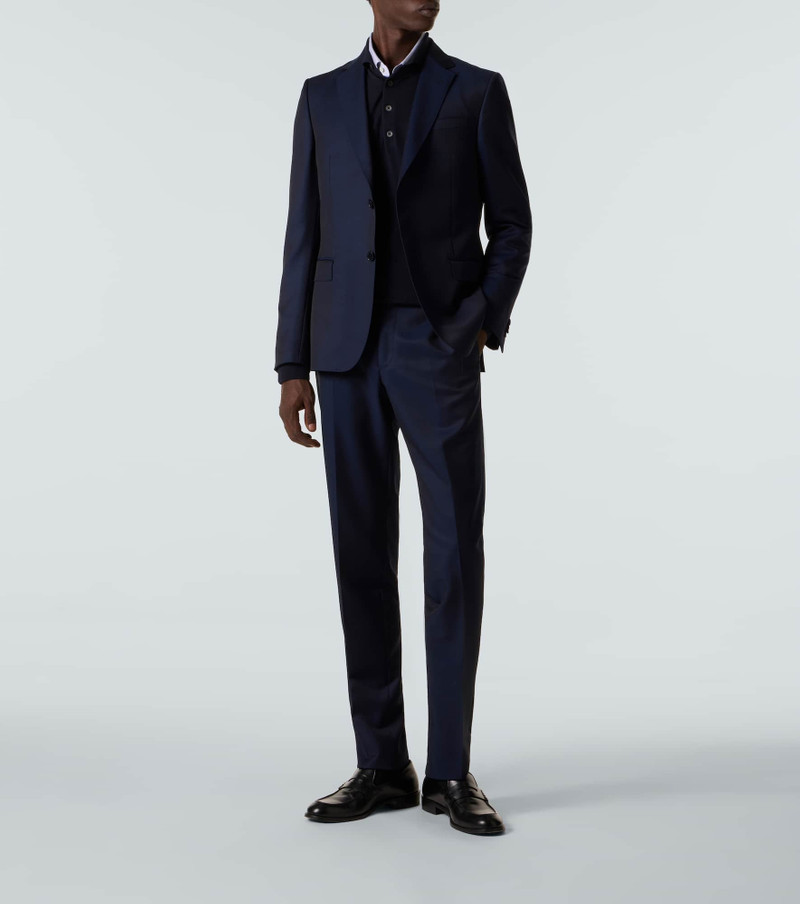 ZEGNA Wool and mohair suit outlook