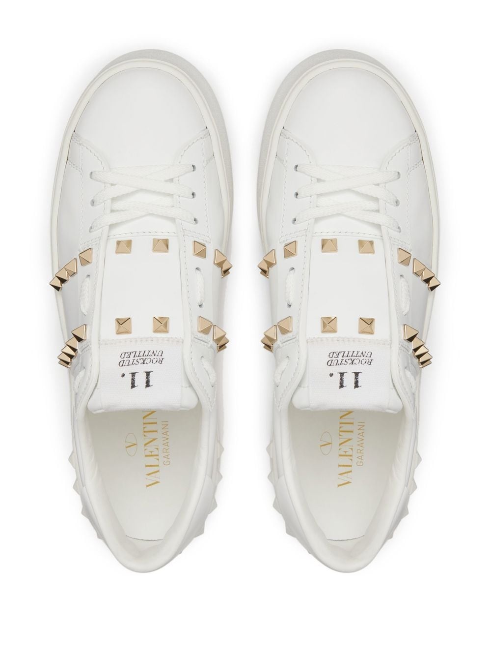 Rockstud Untitled flatform sneakers - 4