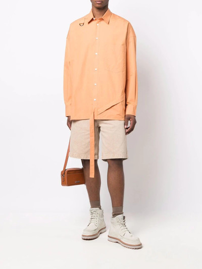 JACQUEMUS layered-detail shirt outlook