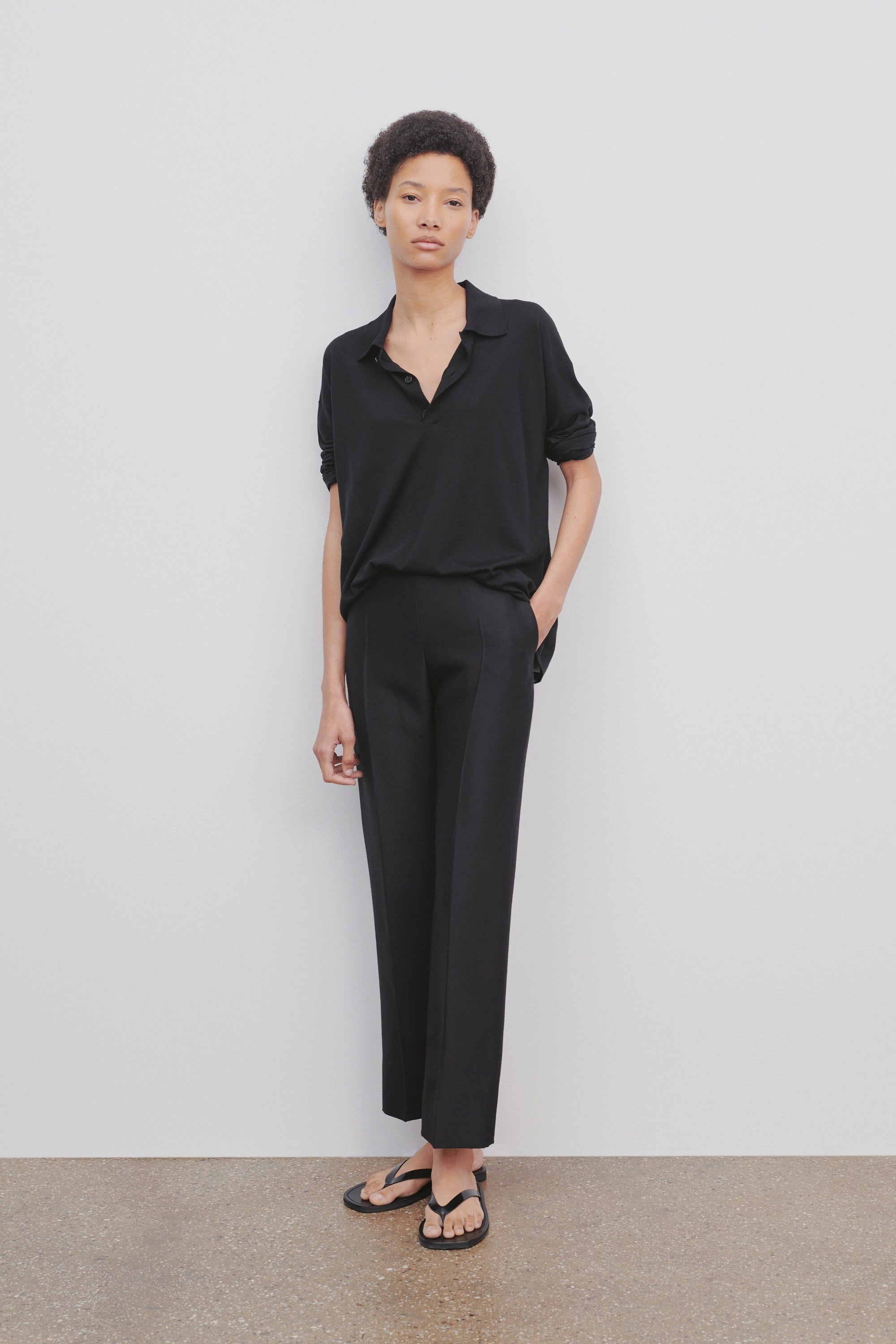 Flame Pant in Wool and Silk - 3