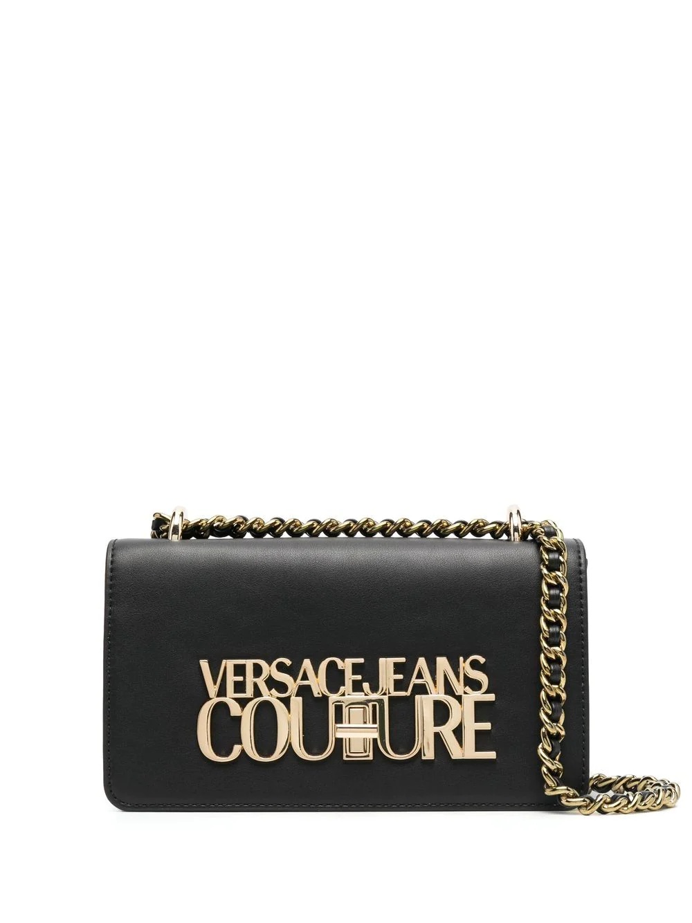 logo-plaque crossbody bag - 1