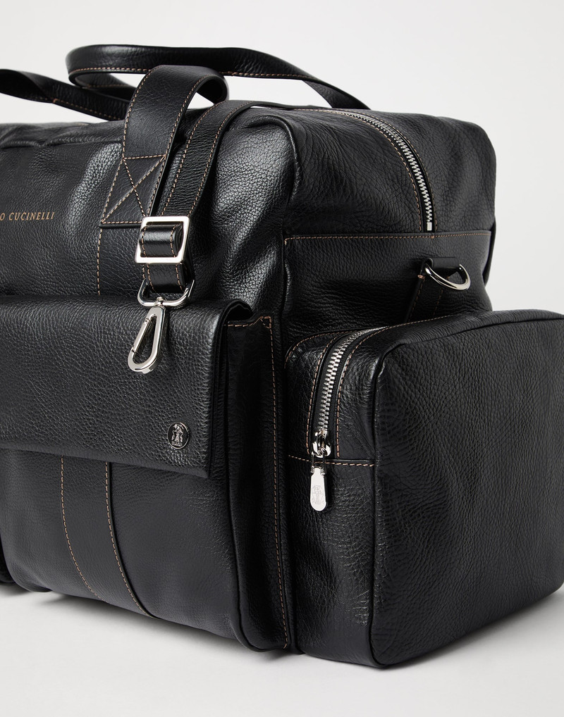 Grained calfskin leisure bag 3