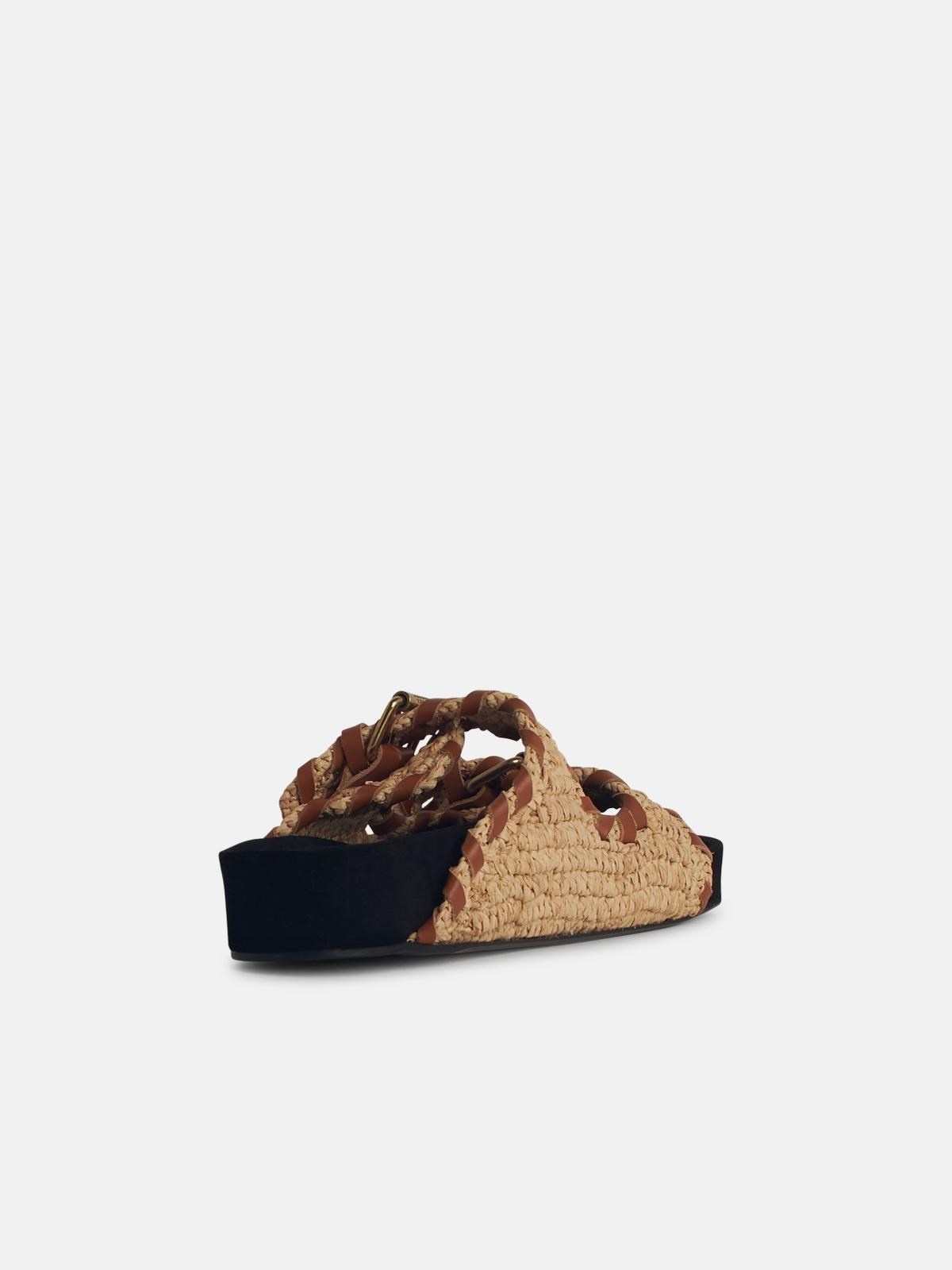 'LENNYO' BEIGE PALM SLIPPER - 3