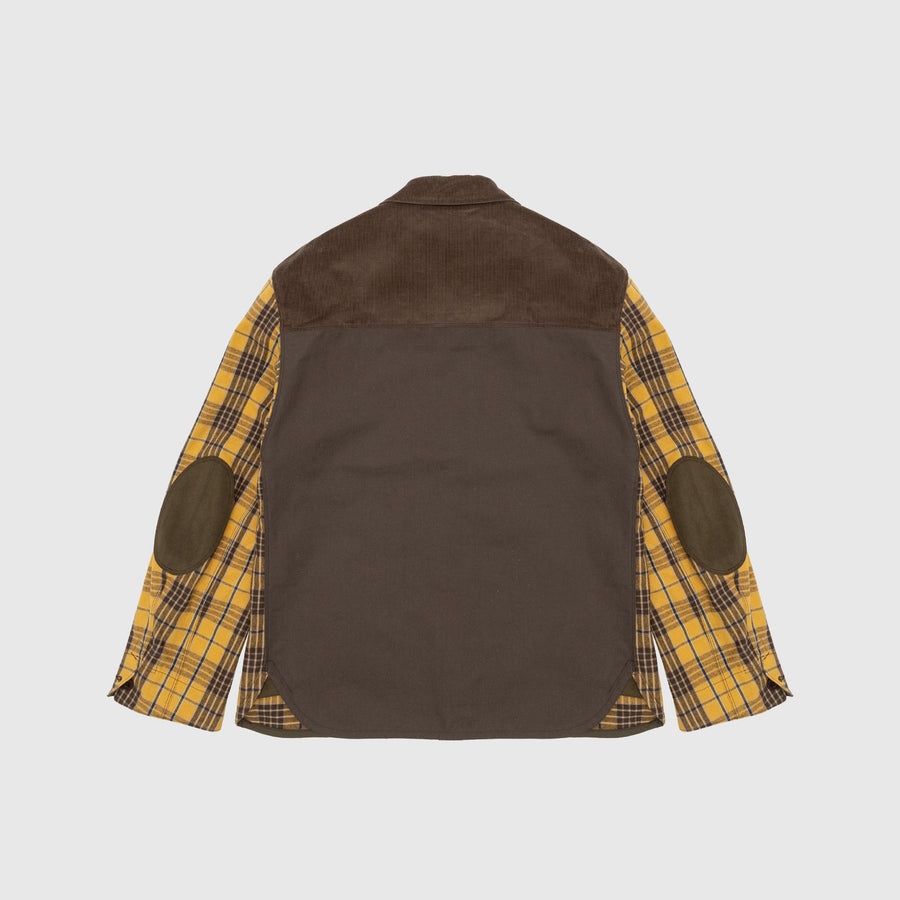 COTTON FLANNEL CHECK BLOUSON - 8