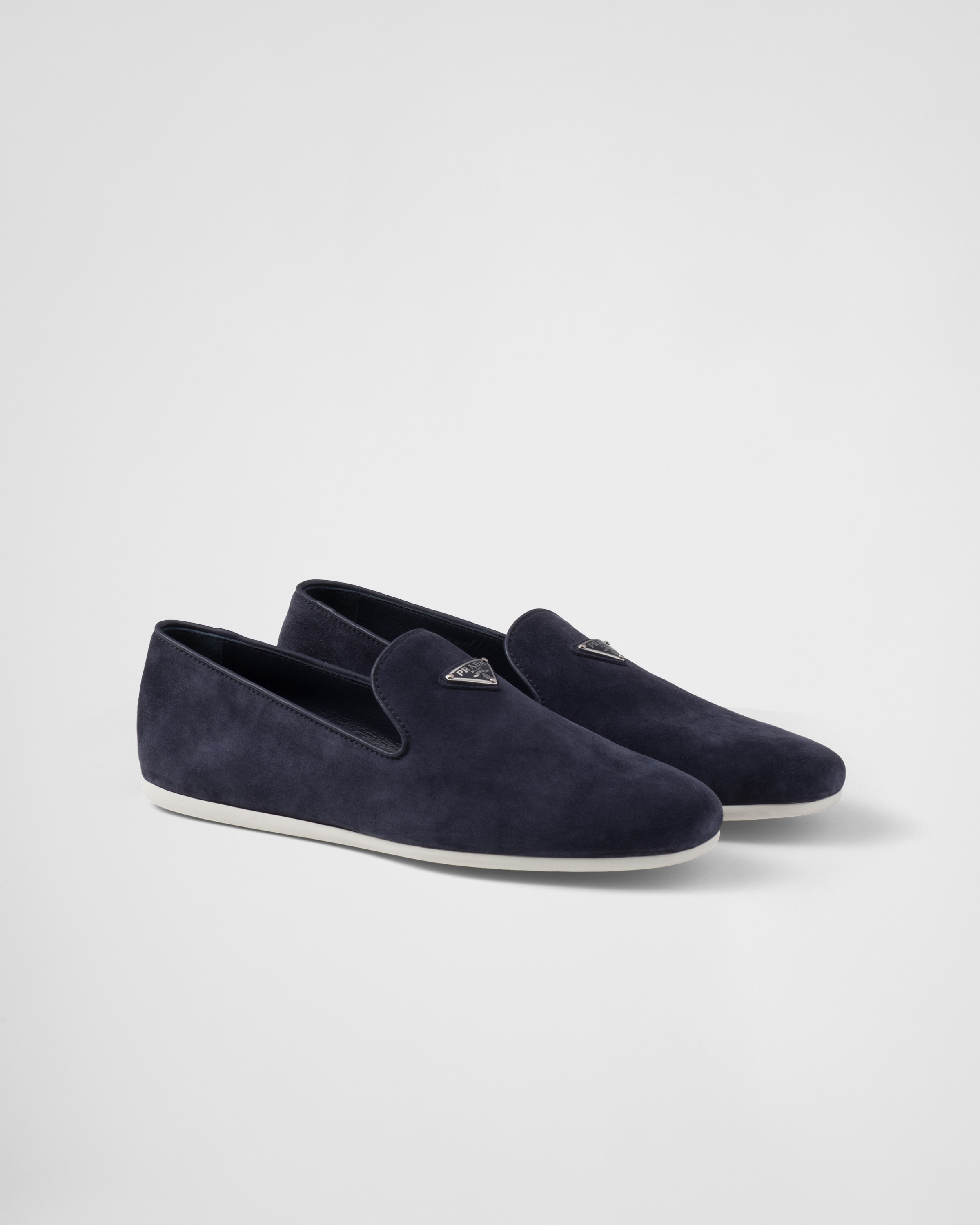 Suede slip-on shoes - 1