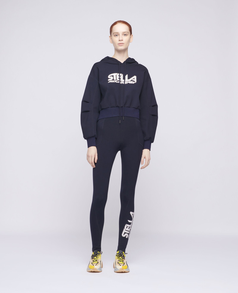 Stella McCartney Scuba Logo Print Leggings outlook